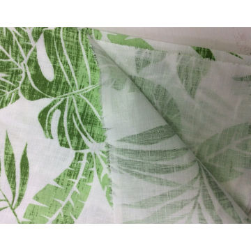 100%Linen Printed Garment Fabric, Home Textiles Fabric